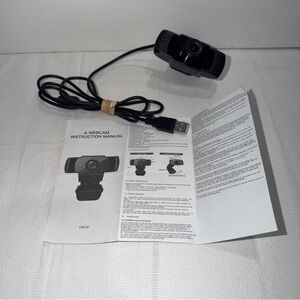 Gesma CM-02 1080P Webcam with Built-in Microphone For PC Laptop Desktop